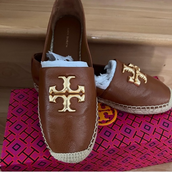 NWOT-Tory Burch Eleanor Eapadrille Flats Size 7.5US - Picture 6 of 6